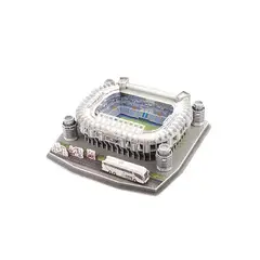 GENERICO - Puzzle 3d estadio santiago bernabéu real madrid multicolor