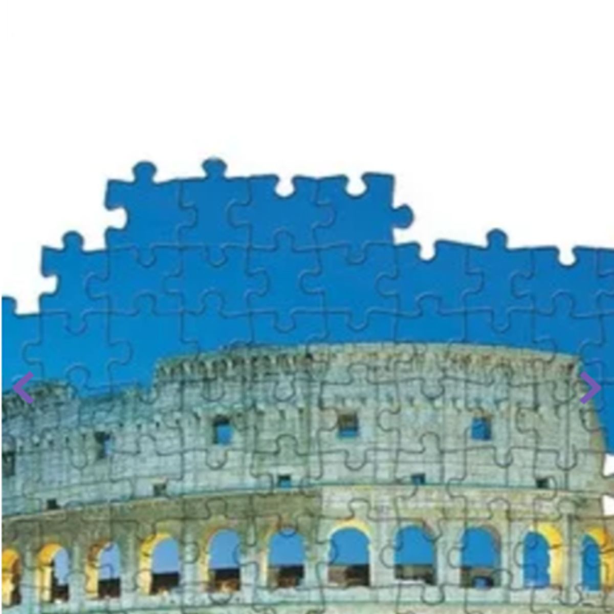 GENERICO - Puzzle 2d discovery - coliseo romano multicolor