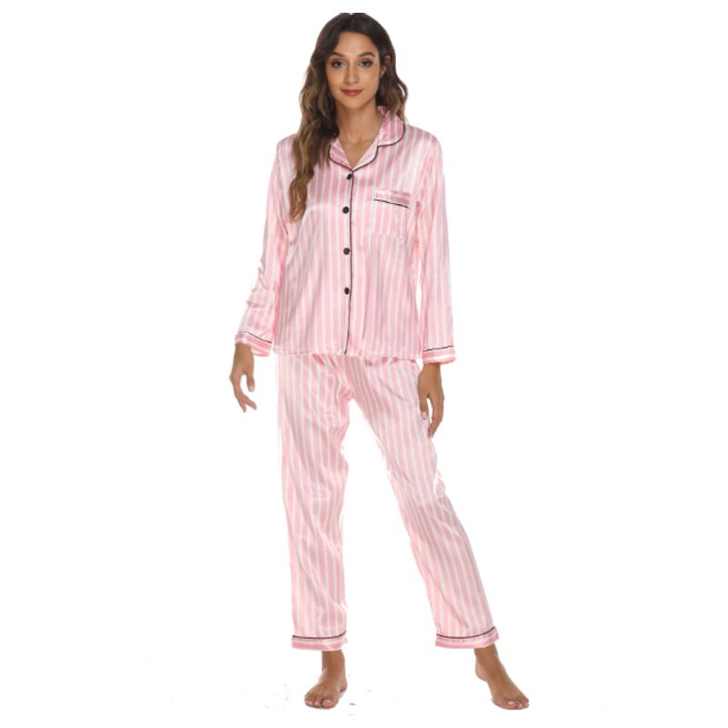 VELVET - Conjunto De Pijama Largo Rose Glaseado Mujer