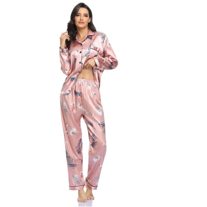VELVET - Conjunto De Pijama Largo Dahlia Mujer