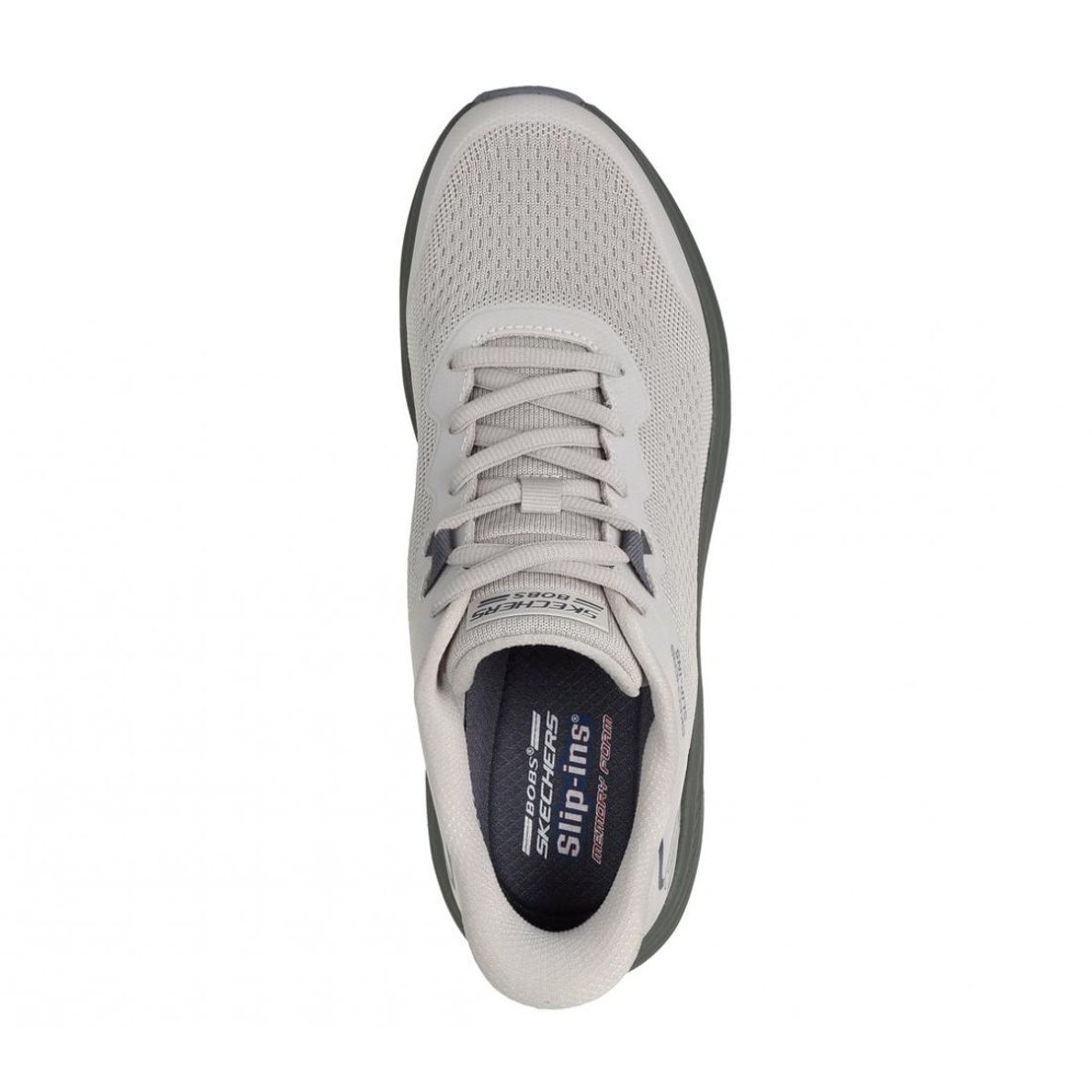 SKECHERS - Zapatillas Hombre Slip-ins Bobs Skillz Beige Skechers