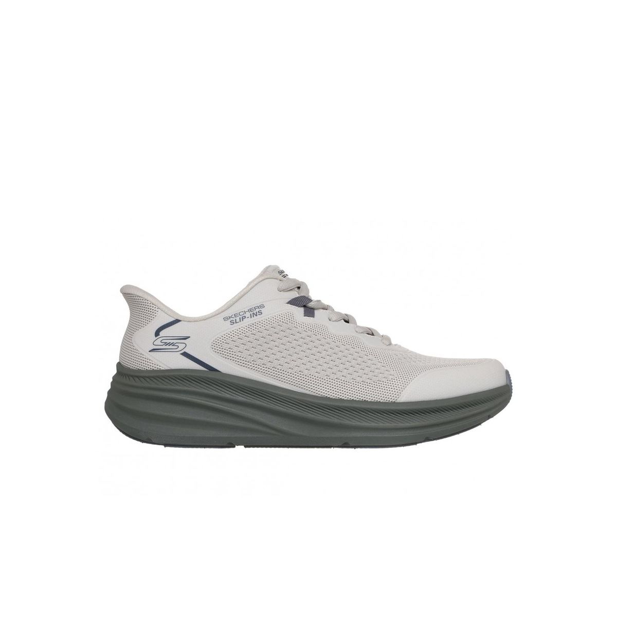 SKECHERS - Zapatillas Hombre Slip-ins Bobs Skillz Beige Skechers