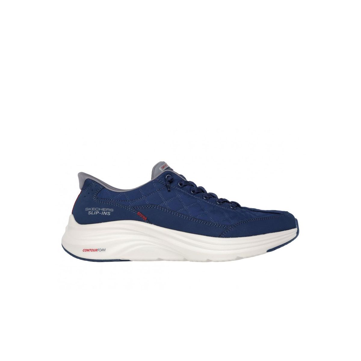 SKECHERS - Zapatillas Hombre Slipins Contour Foam Cozy Fit Azul Skechers