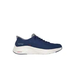 SKECHERS - Zapatillas Hombre Slipins Contour Foam Cozy Fit Azul
