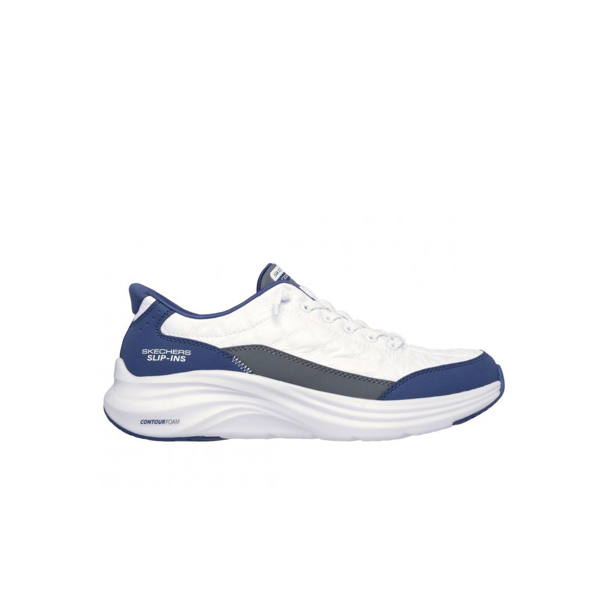 SKECHERS - Zapatillas Hombre Slipins Contour Foam Cozy Fit Blanco Skechers