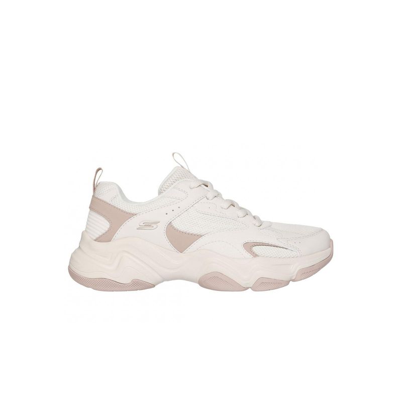 SKECHERS - Zapatillas Mujer Bobs Diego Beige Skechers