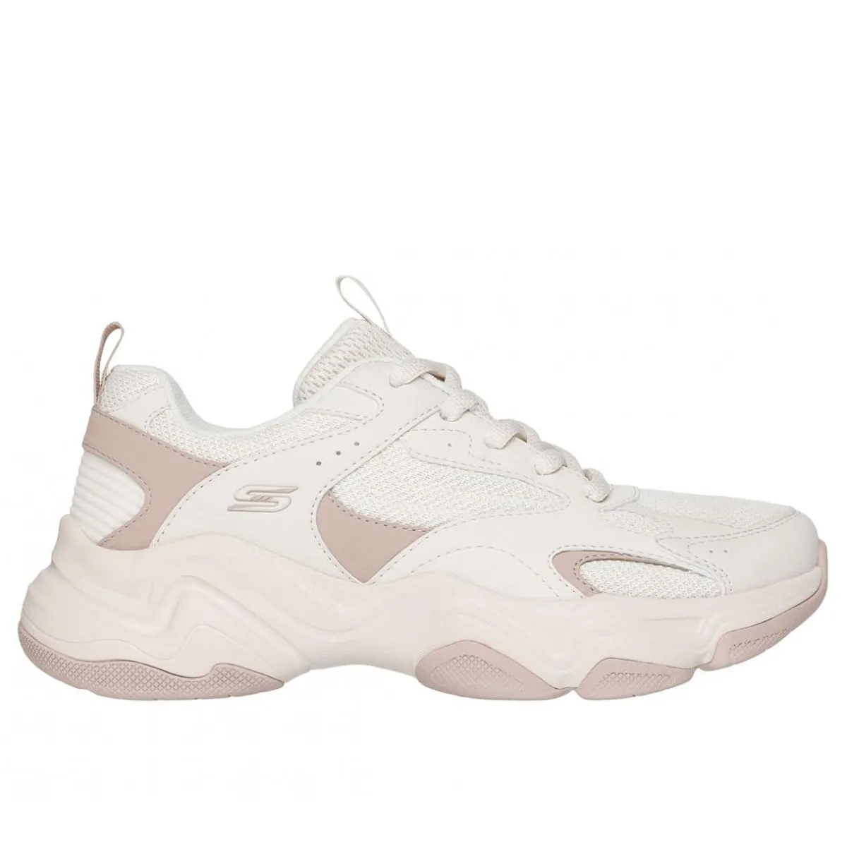 SKECHERS - Zapatillas Mujer Bobs Diego Beige Skechers