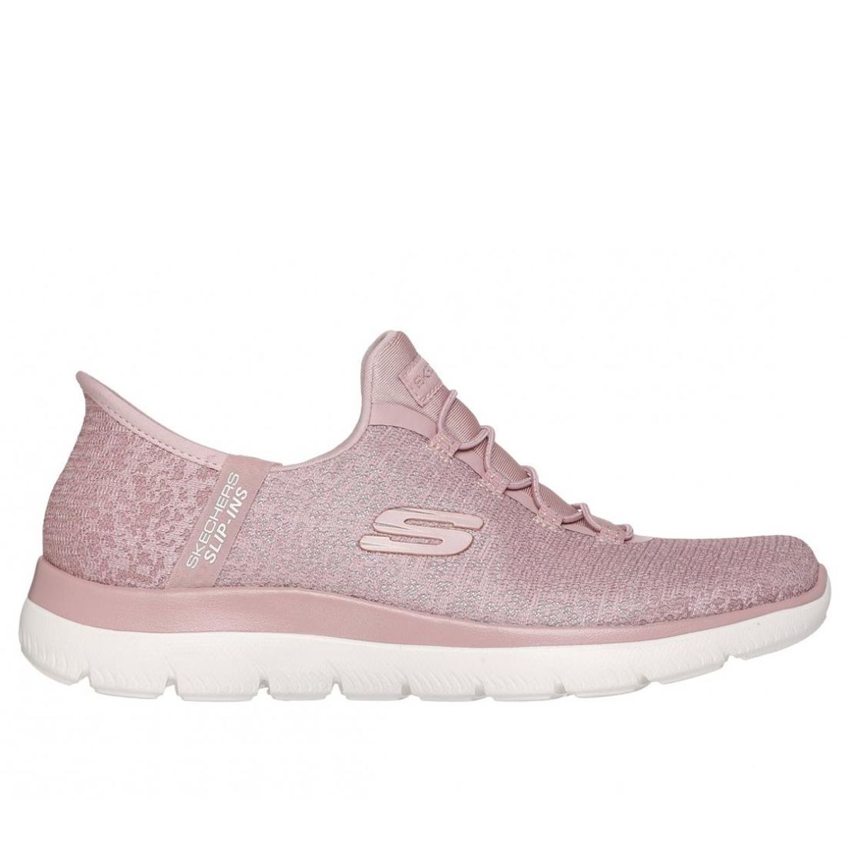SKECHERS - Zapatillas Mujer Slip-ins Summits Lunar Glow Malva Skechers