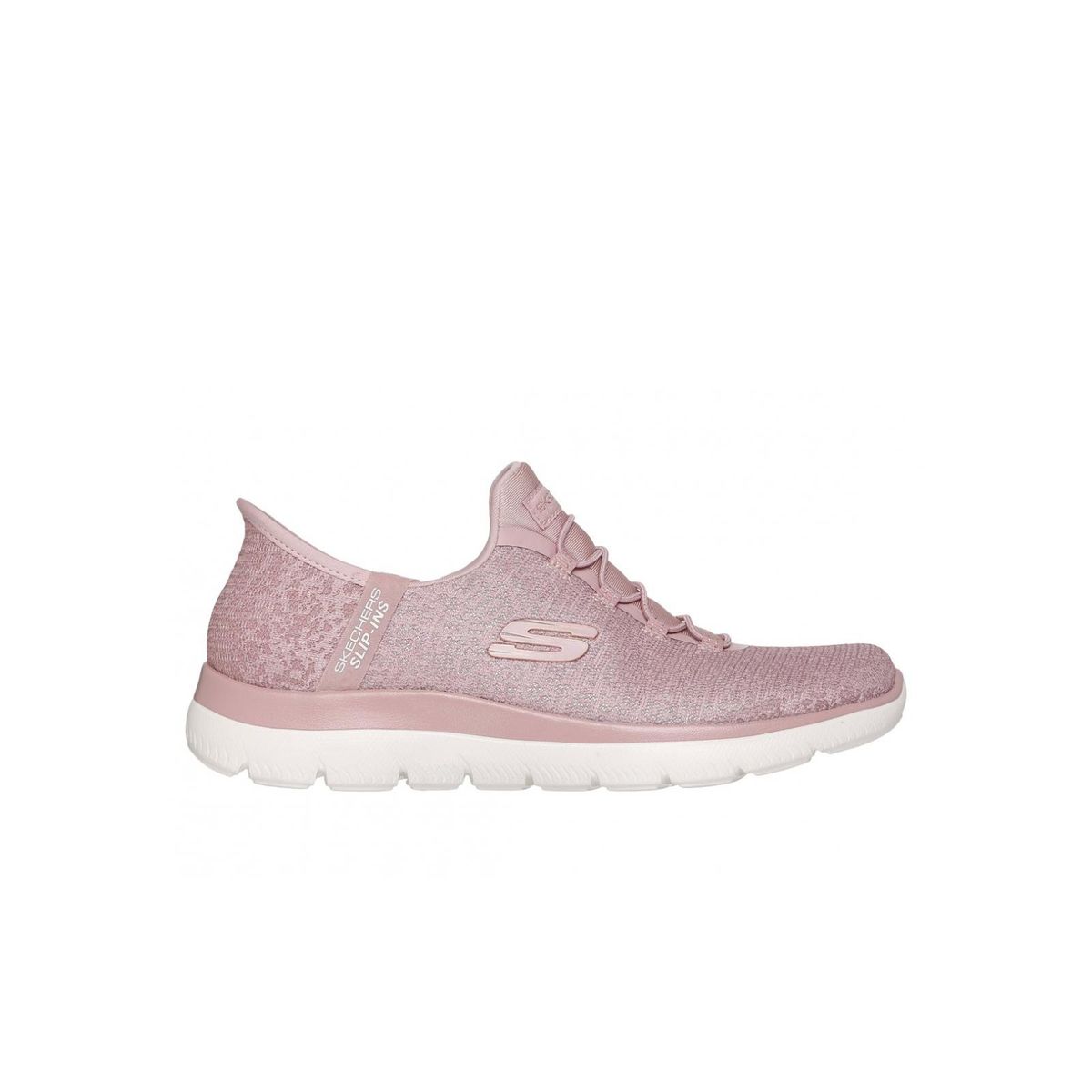 SKECHERS - Zapatillas Mujer Slip-ins Summits Lunar Glow Malva Skechers