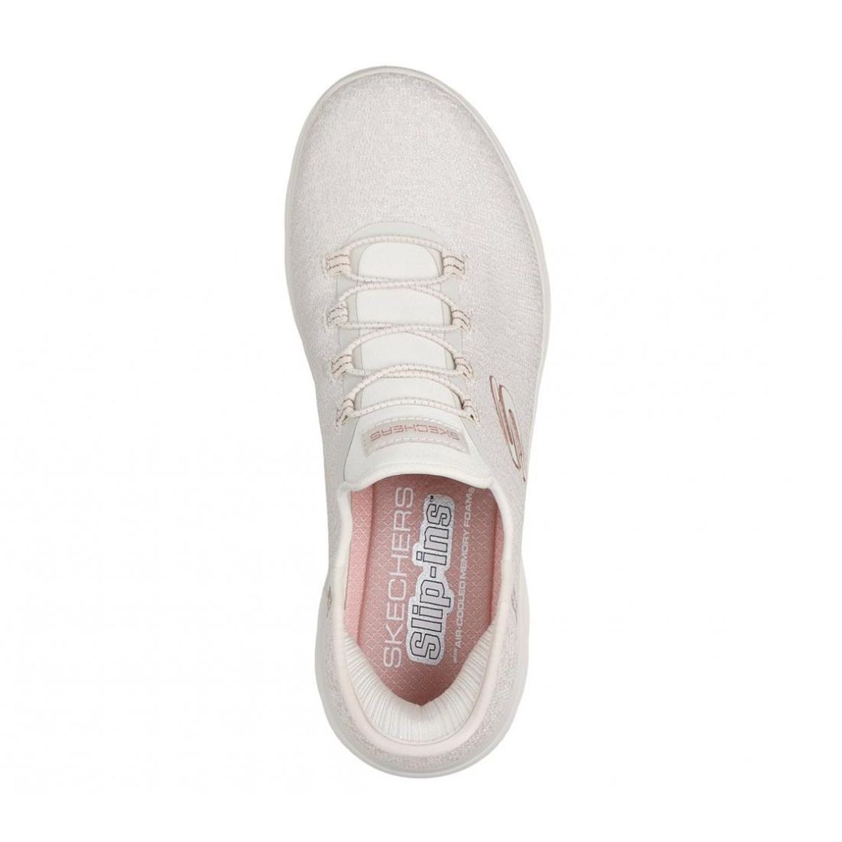 SKECHERS - Zapatillas Mujer Slip-ins Summits Lunar Glow Beige Skechers