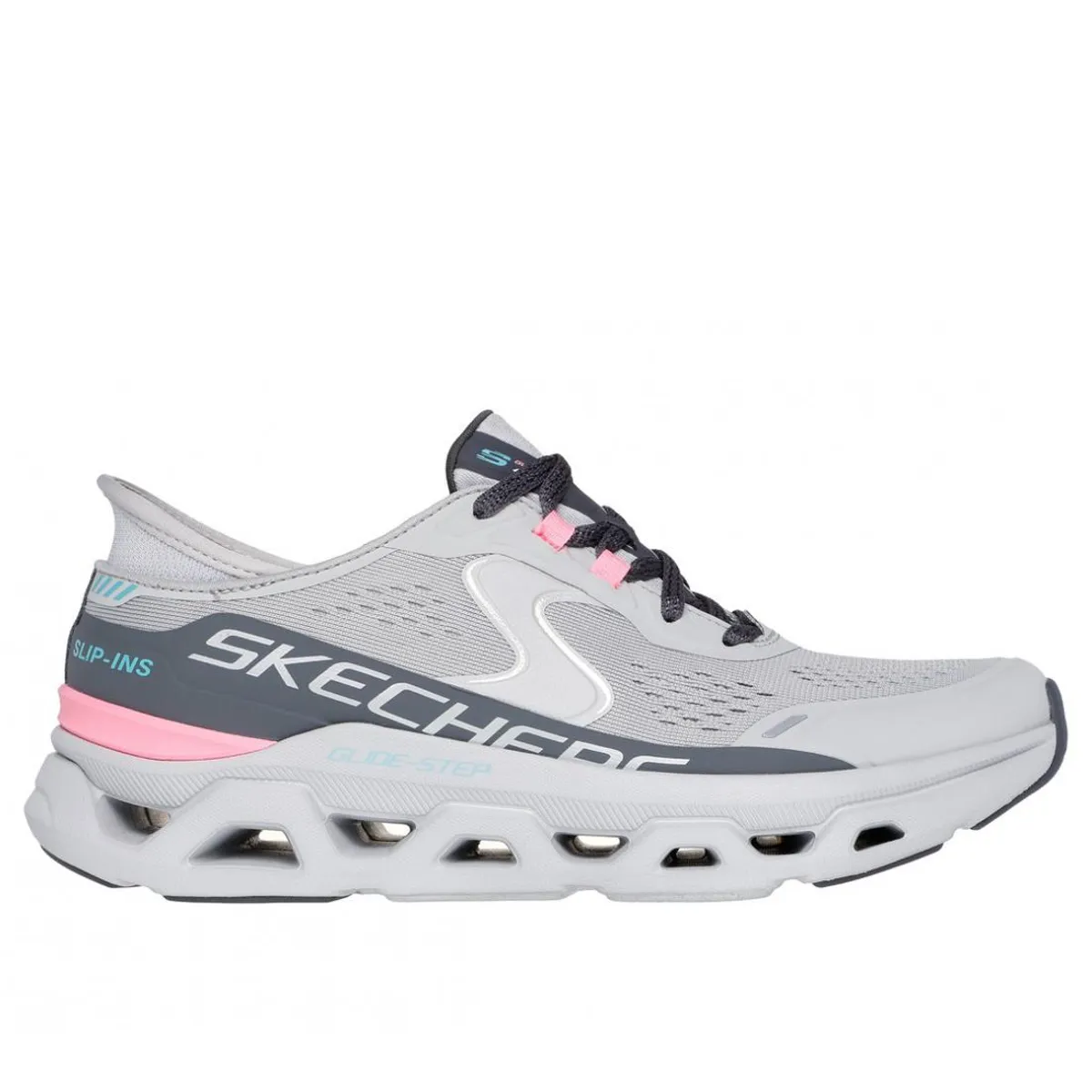 SKECHERS - Zapatillas Mujer Slip-ins Glide-Step Altus Gris Skechers