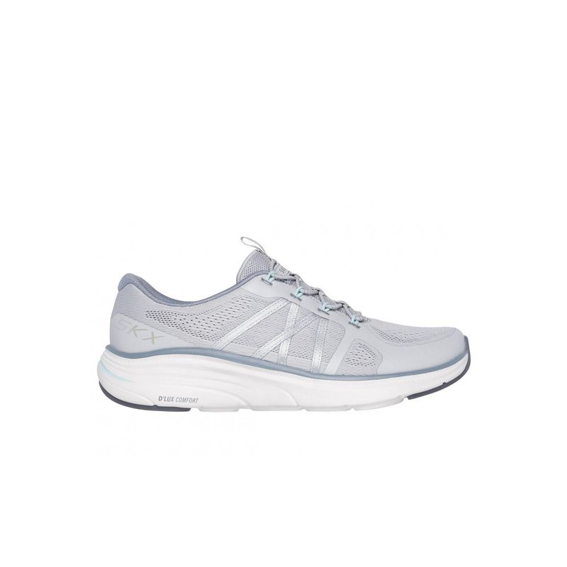SKECHERS - Zapatillas Mujer DLux Comfort 20 Gris Skechers