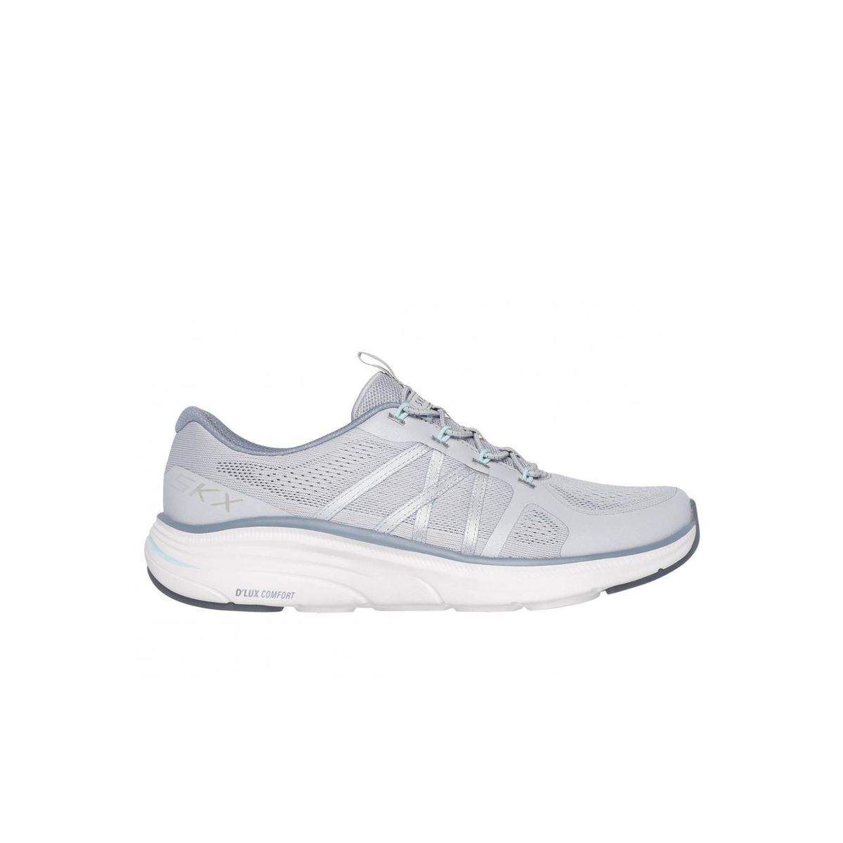 SKECHERS - Zapatillas Mujer DLux Comfort 20 Gris Skechers