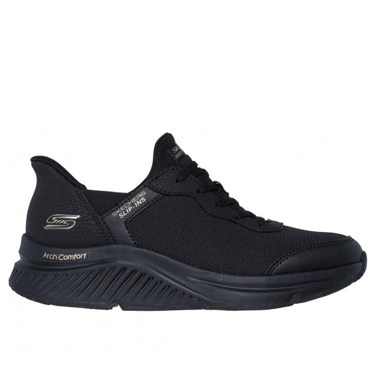 SKECHERS - Zapatillas Mujer Slip-ins Bobs Arch Comfort B Sweet Negro Skechers
