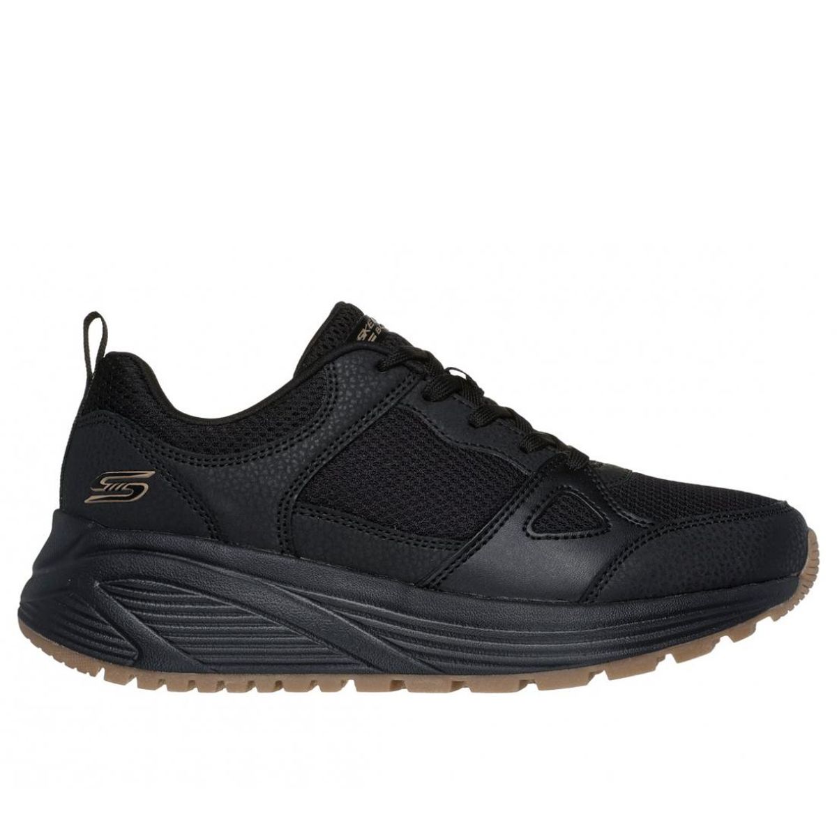 SKECHERS - Zapatillas Mujer Bobs Sparrow20 RetroClean Negro BK Skechers