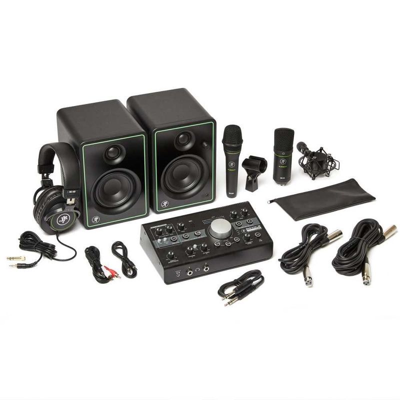 MACKIE - Pack Home Studio Bundle Mackie Interface Monitores Mics