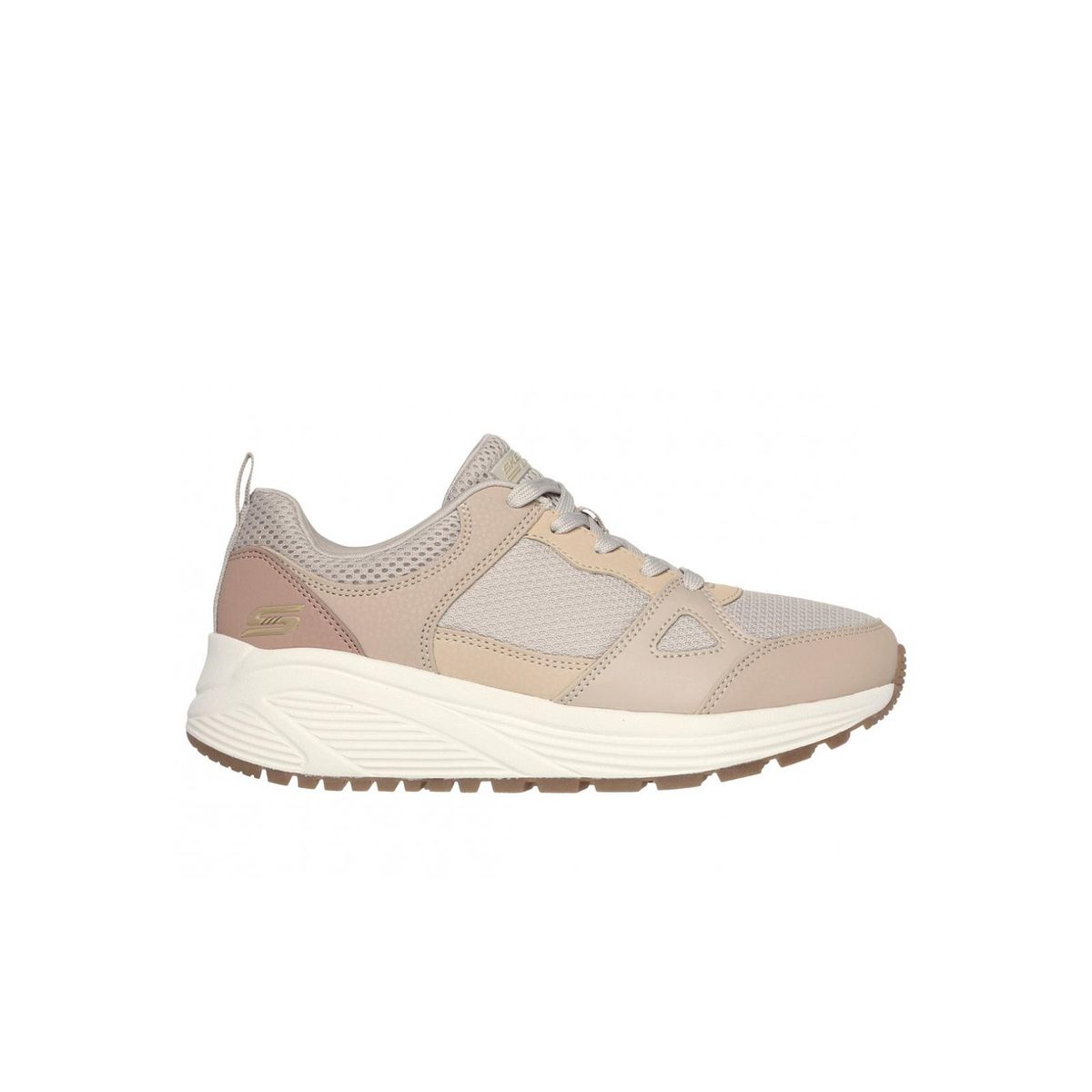 SKECHERS - Zapatillas Mujer Bobs Sparrow20 RetroClean Beige MT Skechers