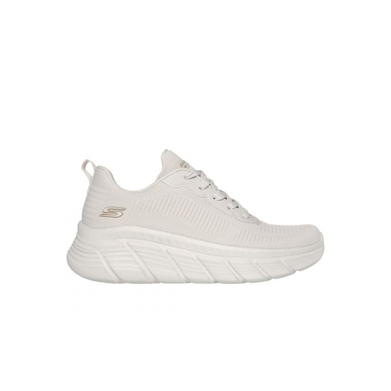 SKECHERS - Zapatillas Mujer Bobs B Flex Hi Beige WT Skechers