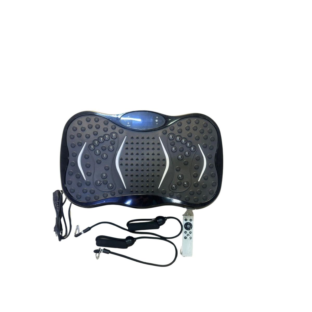 GENERICO - Plataforma Vibratoria Bluetooth Con Bandas Lcd Ejercicios TN