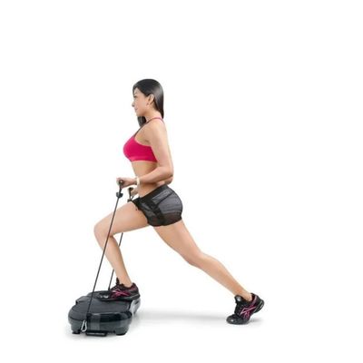 Imagen 2 del producto Plataforma Vibratoria Bluetooth Con Bandas Lcd Ejercicios TN