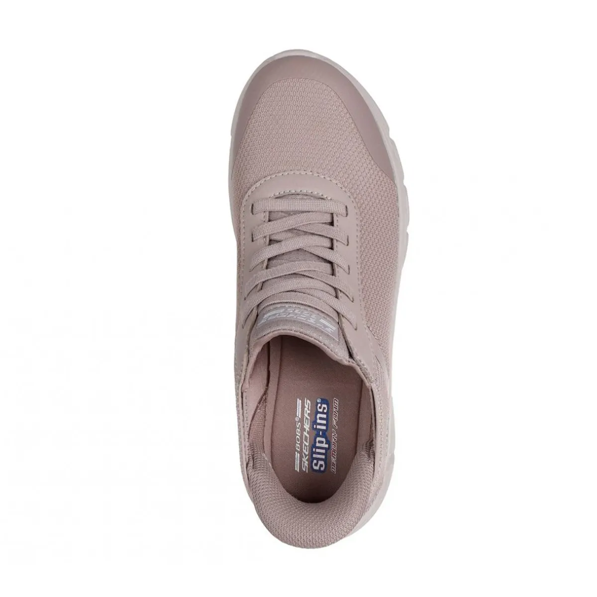 SKECHERS - Zapatillas Mujer Slip-ins Bobs B Flex Hi Beige TP Skechers