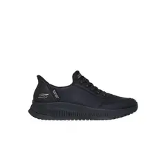 SKECHERS - Zapatillas Mujer Slip-ins Bobs Squad 4-Negro BBK