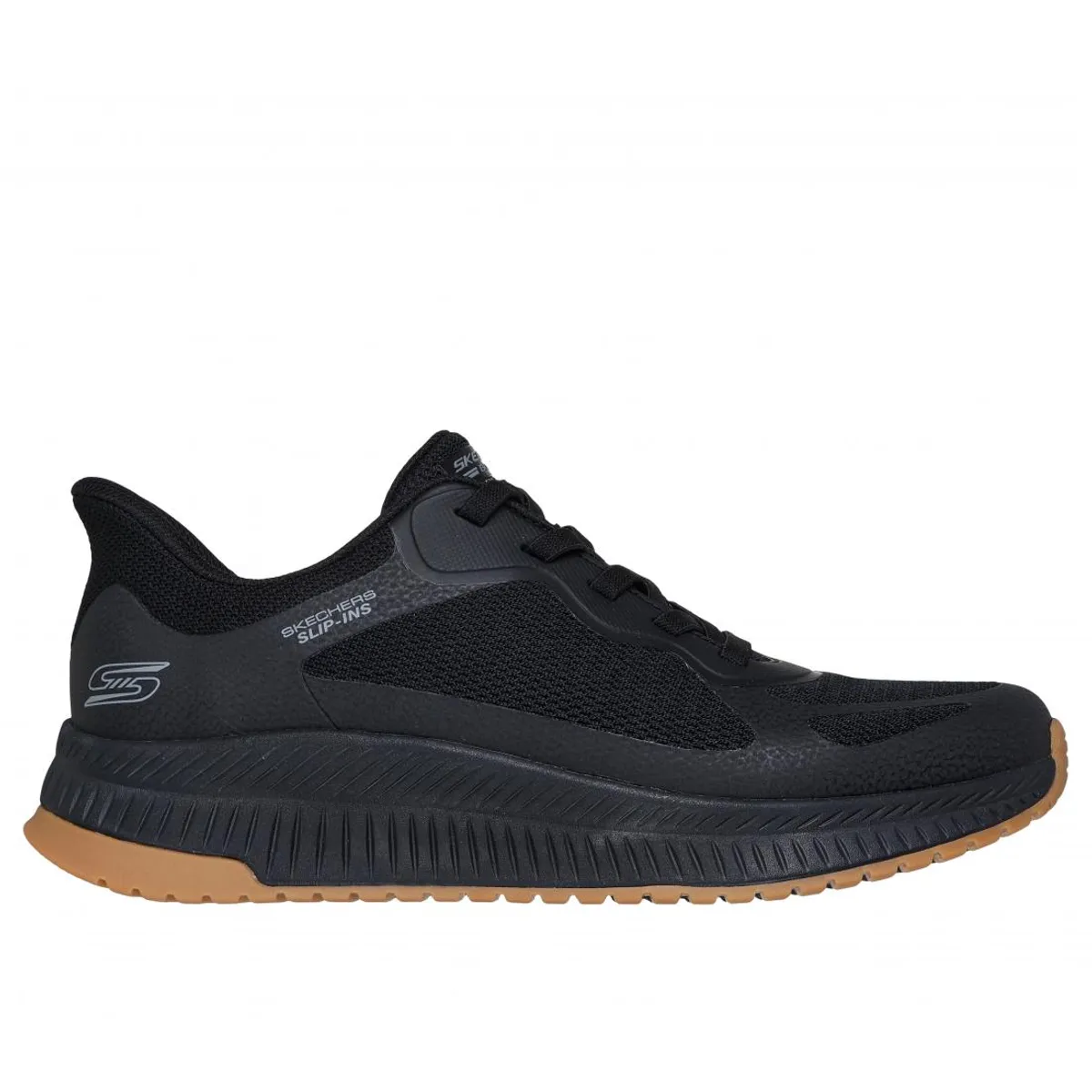 SKECHERS - Zapatillas Hombre Slipins BobsSportSquadChaos4 Negro Skechers