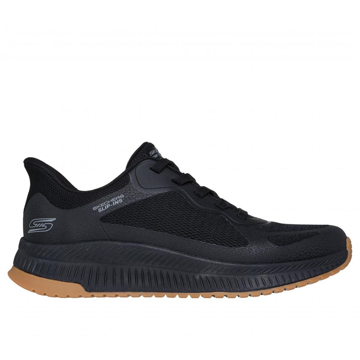 SKECHERS - Zapatillas Hombre Slipins BobsSportSquadChaos4 Negro Skechers