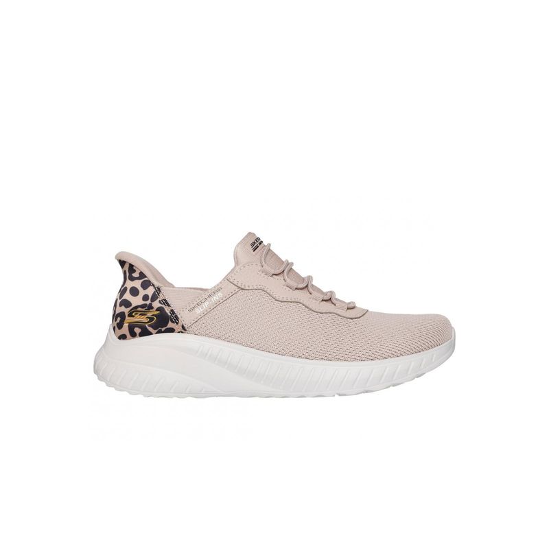 SKECHERS - Zapatillas Mujer Slip-ins BobsSquadChaos Natural Skechers