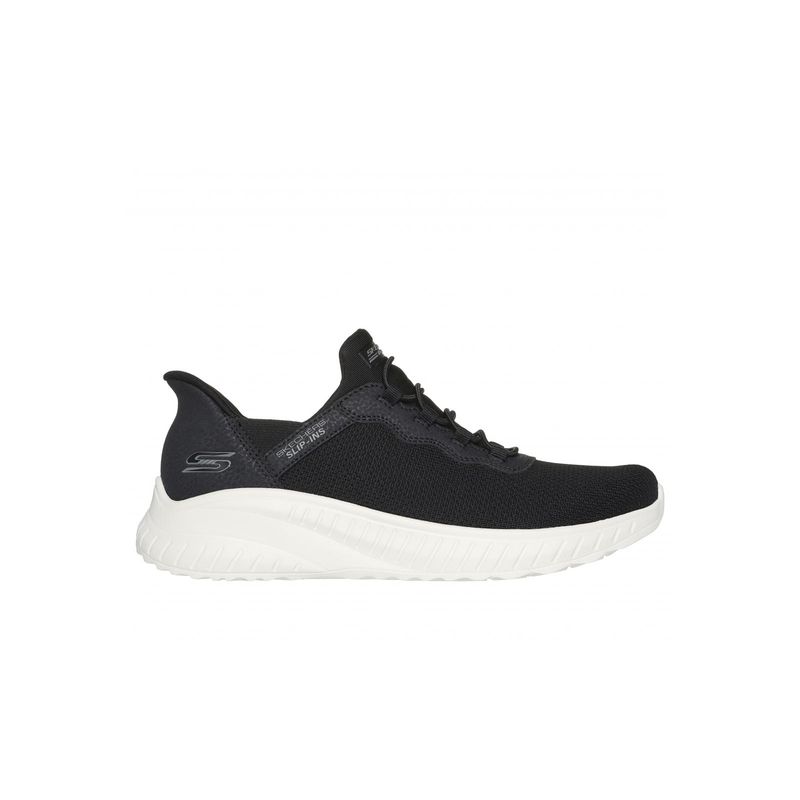 SKECHERS - Zapatillas Mujer Slip-ins Bobs Squad Chaos Negra BL Skechers