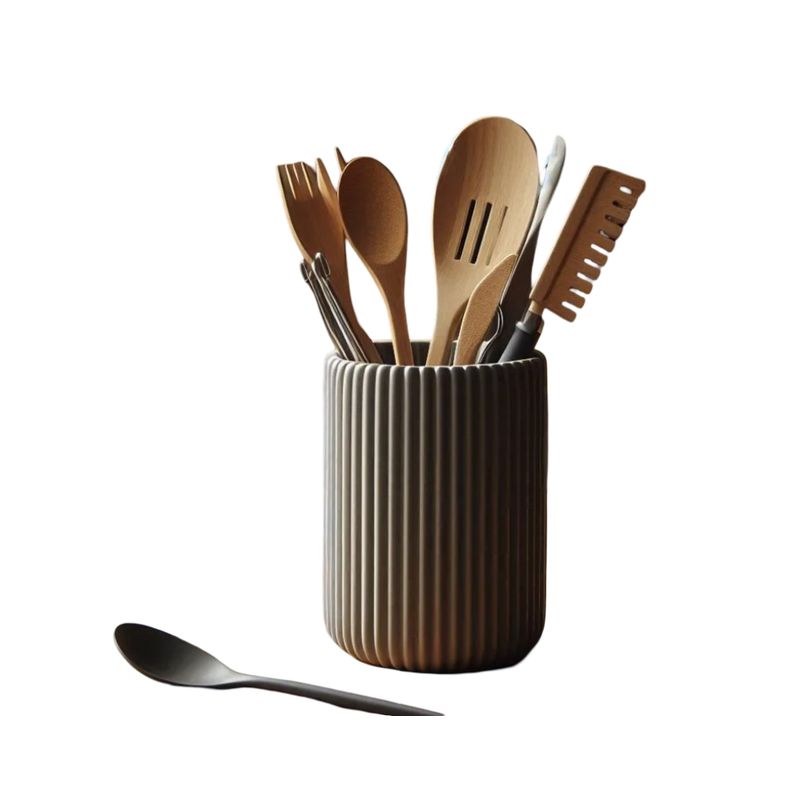 GENERICO - Porta Utensilios de Cocina Acanalado