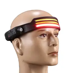 OEM - Linterna Cintillo Led W689-3 con sensor recargable