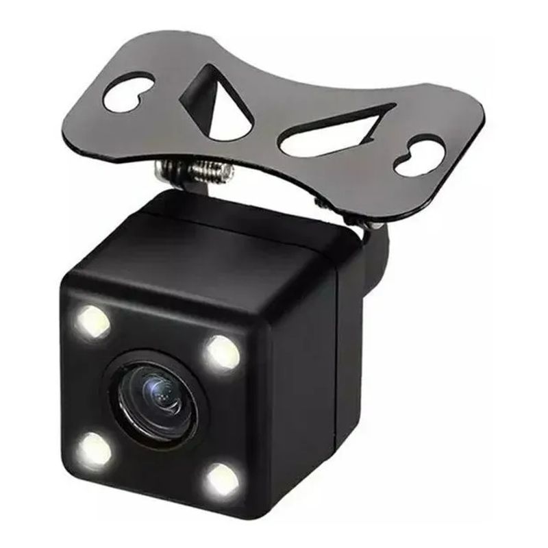 LISM - Hd Camara Auto Visión Nocturna Retroceso 4 Led Ip66