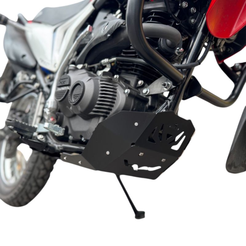 GENERICO - Cubre Carter Motor para Honda XR190 Todos los años