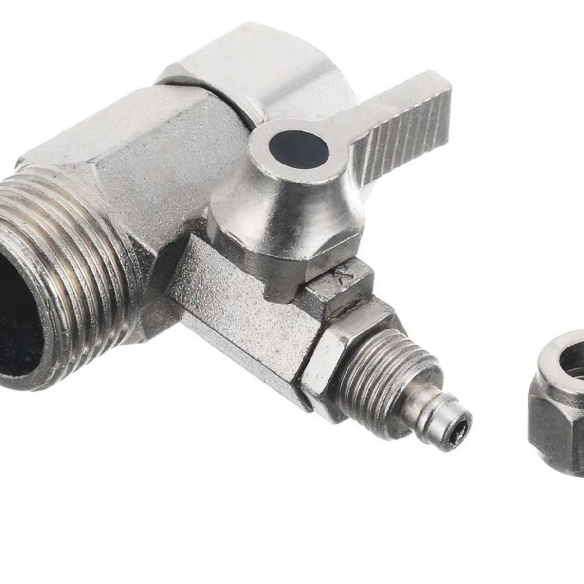 GENERICO - Valvula Llave Paso Conexion 12 X14 Para Refrigerador Ice Maker