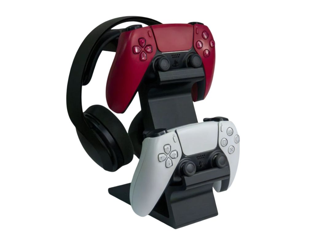 PRINTS PATRO Soporte Para Mando Y Auriculares Gamer Pc Consola