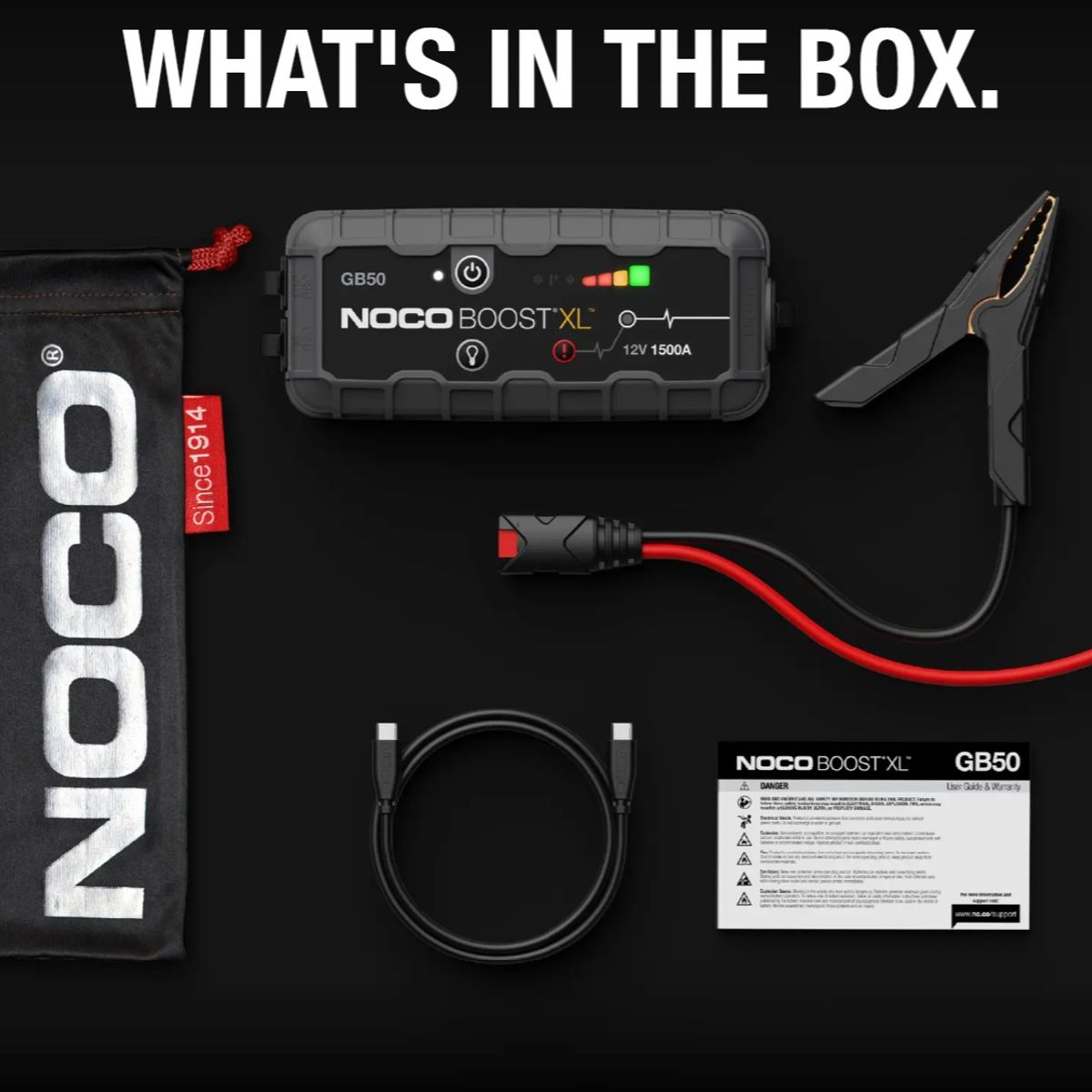 GENERICO - Partidor Vehiculos Noco® Genius Boost Xl Gb50 12v 1500a