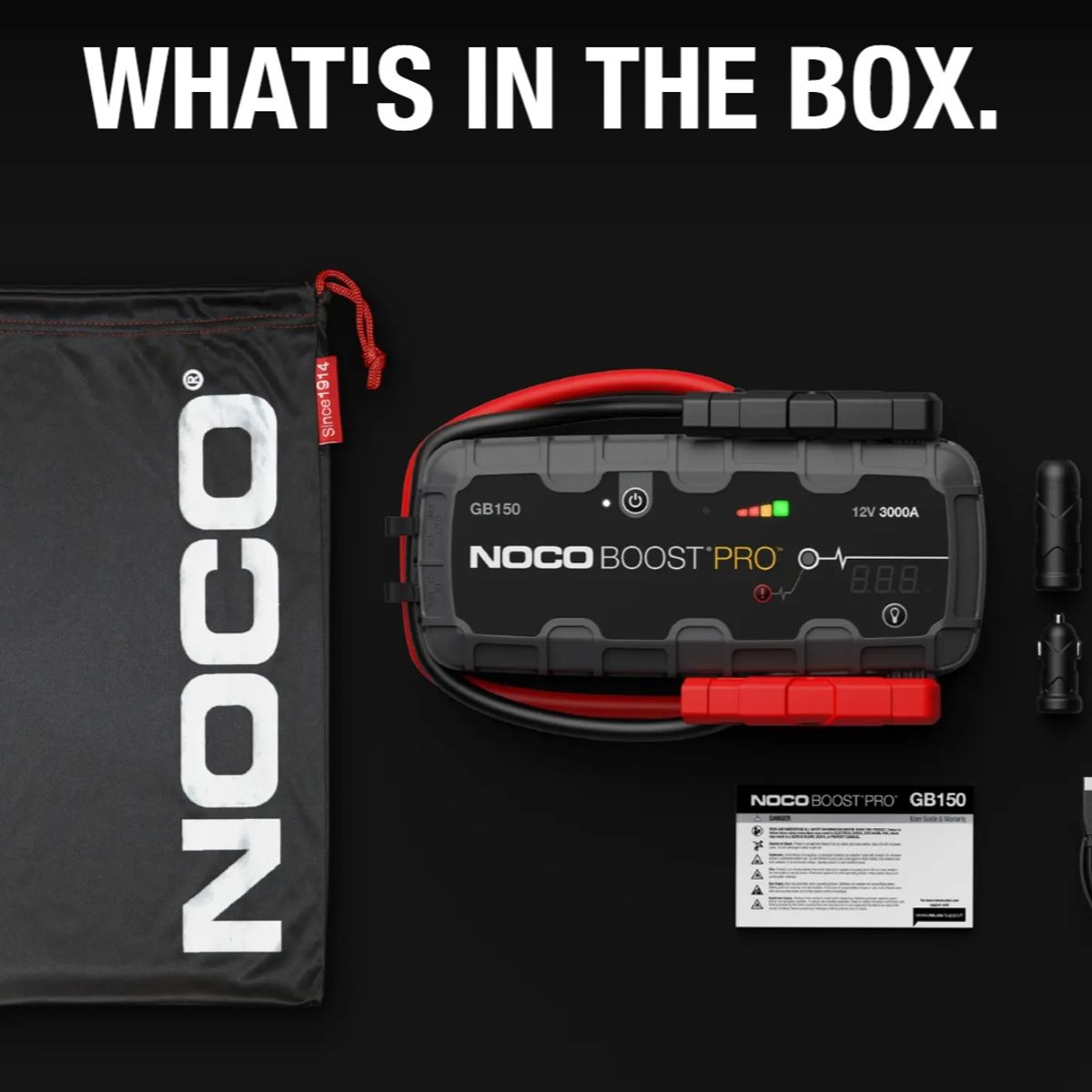 GENERICO - Partidor Vehiculo Ultra Seguro Noco® Genius Boost Pro Gb150