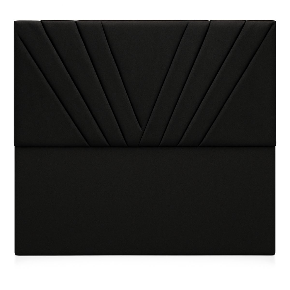 GENERICO - Respaldo De Cama 2 Plazas Siena Negro