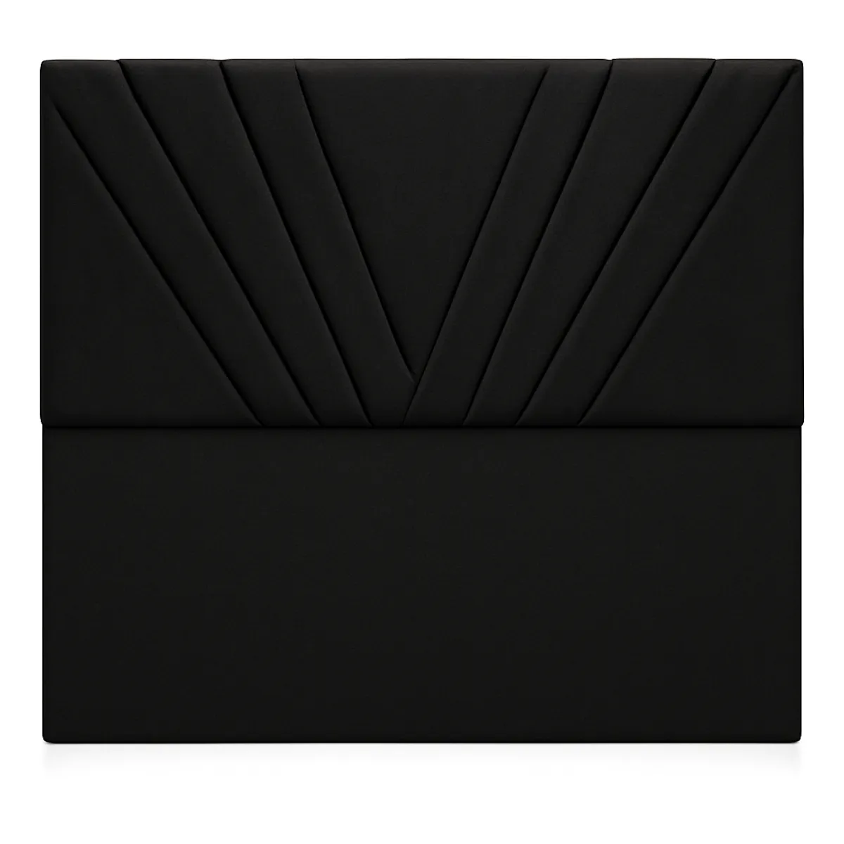 GENERICO - Respaldo De Cama 2 Plazas Siena Negro