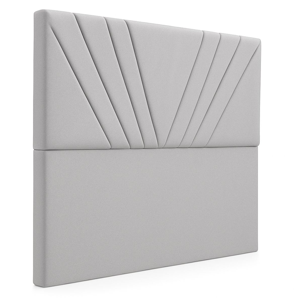 Respaldo De Cama 2 Plazas Siena Gris Claro Perla, marca GENERICO - Foto Principal