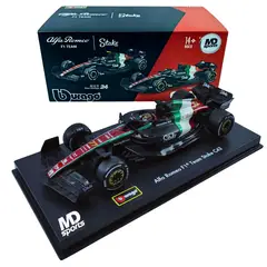 BBURAGO - Auto F1 Alfa Romeo C43 Monza 2023 V. Bottas Caja Acrili 1:43
