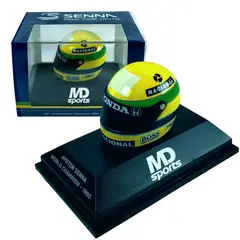 FORMULA 1 - Casco Ayrton Senna Campeon 1990 Minichamps Esc 1:8