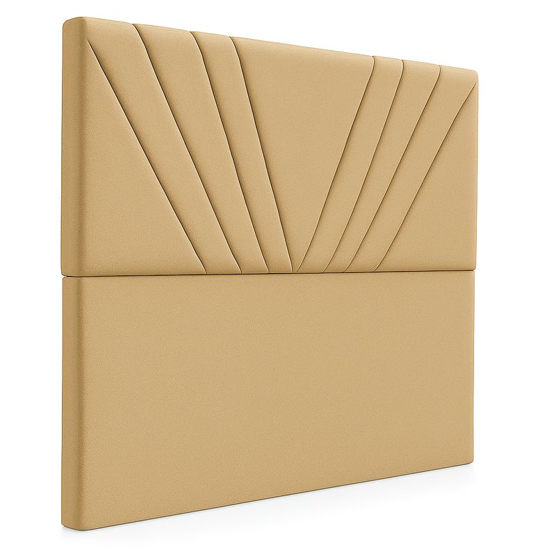 GENERICO - Respaldo De Cama 2 Plazas Siena Beige