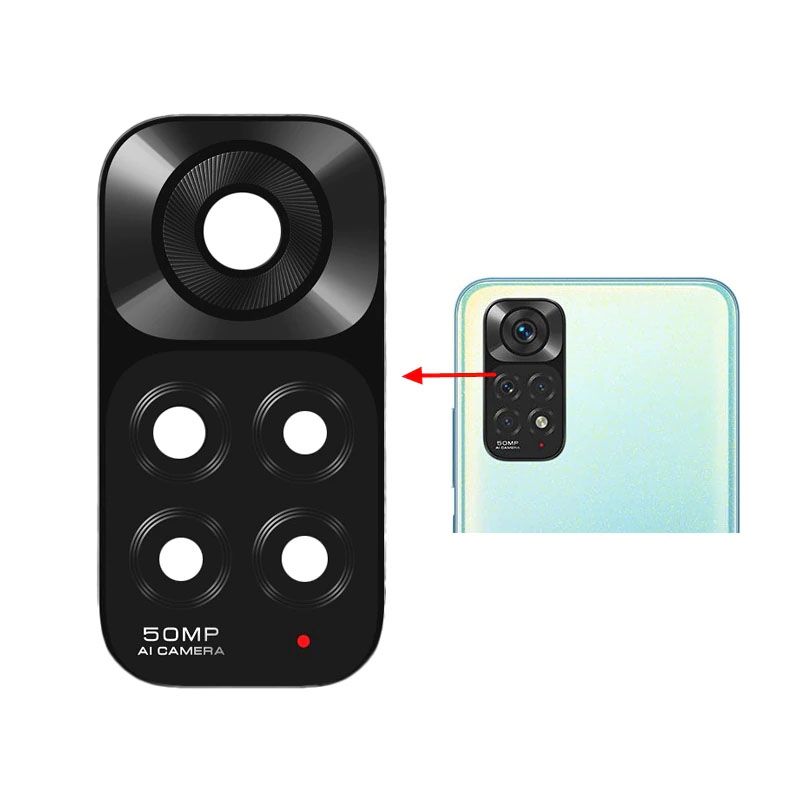 EON - Vidrio De Cámara Trasera Para Xiaomi Redmi Note 11 4g