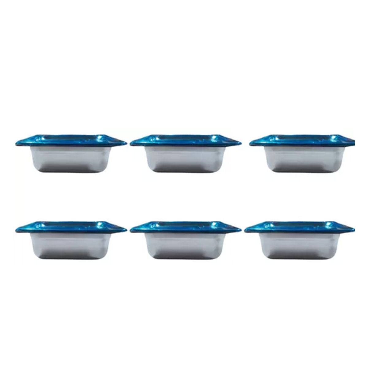 ATURE - Pack 6 De Depositos Gastronómicos Con Tapa 176x108x65mm