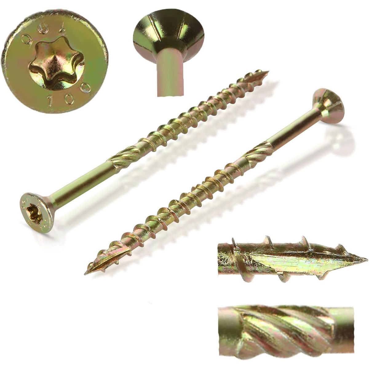 KUANGYE - Tornillo Turbo Torx 6x120 100-und