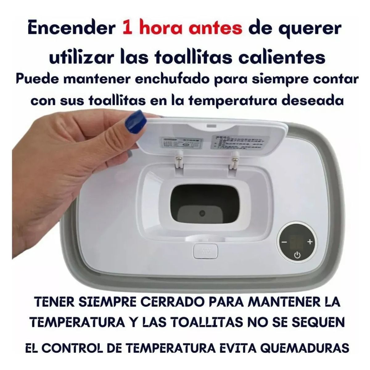 EVERSO - Calentador Toallitas Húmedas Para Niños Y Bebes