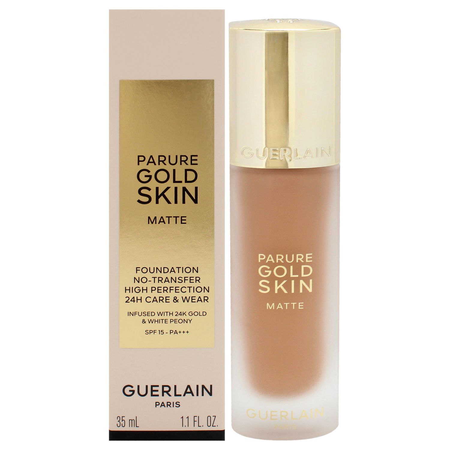 GUERLAIN Parure Gold Skin Matte 24h Wear No -Transfer Foundation