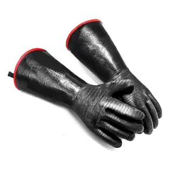KUANGYE - 500°c Guantes Alta Temperatura Cocina Hornos Asado Parrilla